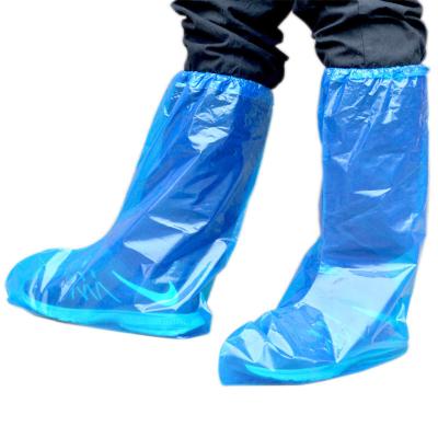 China Lightweight Disposable Plastic Waterproof Shoe Cover Rain Boots for sale