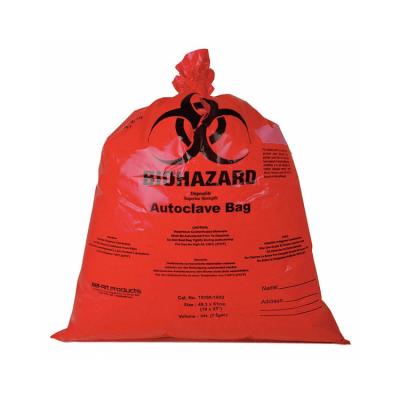 China Recyclable Disposal Plastic Biohazard Medical Waste Waste Bags For China for sale