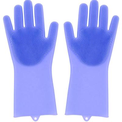 China Modern Life Gloves Silicone Dish Eco-Friendly Cleaning Wash Gloves for sale