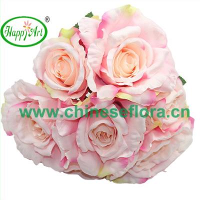 China Artificial wedding flower arrangement HM62506HX in new design for sale