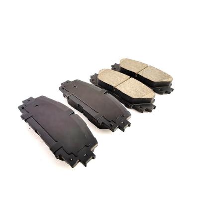 China Circuit Automotive Automotive Spare Parts Braking Ceramic Brake Pads For Chinese Cars D1184 Brake Pad for sale