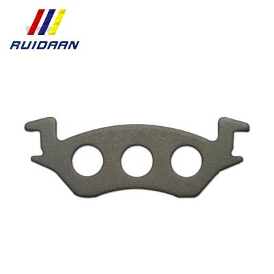 China Auto Commercial Car Part D866 China Brake System Brake Pad 04465-02061 Rear Plate for sale