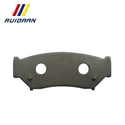 China Car Part High Performance China Factory Price Rear Plate Steel Stamping Disc Brake Pads for sale