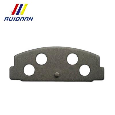 China Hot Sale Auto Car Part High Performance Spare Parts Q235B Disc Brake Pad Back Plate D340 for sale