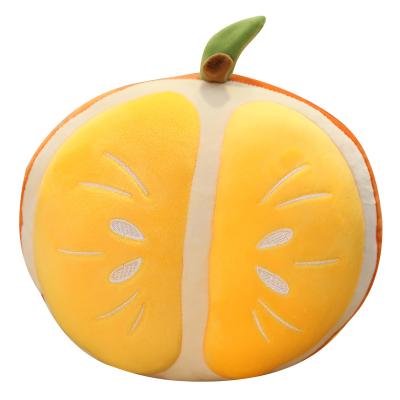 China Orange Memory Durian Pillow Doll Lovely Fruit Stuffed Toy Sleeping Doll Pillow Gift for sale