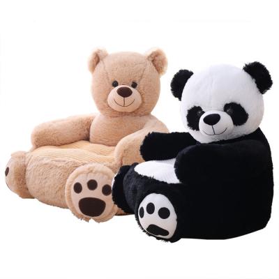 China Soft Plush Toy Teddy Bear Baby Safety Creative Cartoon Animal Giant Resting Massage Sofa Seat Chair for sale