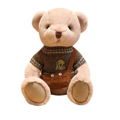 China 40cm Teddy Bear Toy Plush Sweater Bag Plush Toy Kids Plush Toys Support Toys Resting Teddy Bear for sale