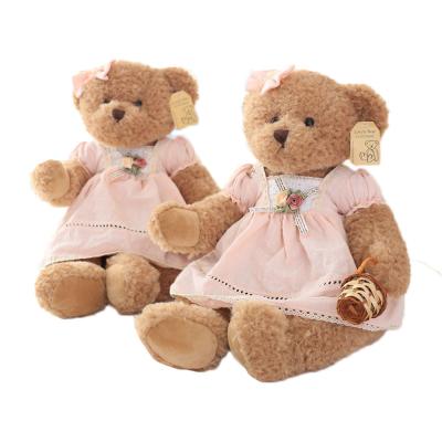 China Soft Toys Valentine Bears Gifts Toys Wedding Promotional Items Plush Toys Customized Teddy Bear for sale