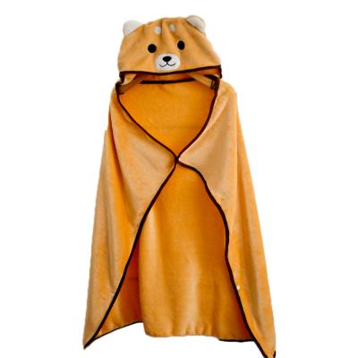 China 2019 Trends Hooded Baby Blanket Healthy Durable Watertiful Viable Shiba Inu Warm Coat for sale