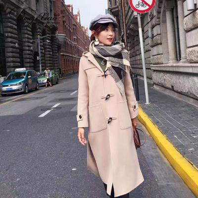 China Newest Style Mongolian Custom Design Women Cashmere Anti-Shrink Long Coat for sale