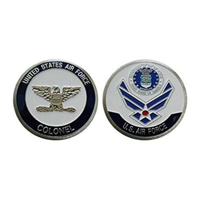 China Custom Military Lieutenant Colonel Challenge Souvenir Army Coins United States Marine Corps Navy Air Force Souvenir Gifts Promotion Manufacturer for sale