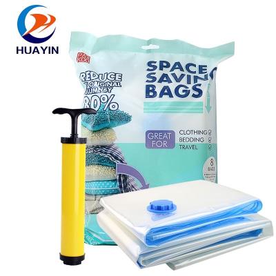 China Hot Selling Sustainable Plant Space Saving Vacuum Storage Bag For Clothing for sale