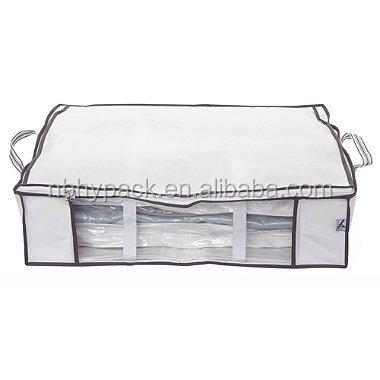 China Non Woven Fabric Storage Stocked Vacuum Bag For Bedding for sale