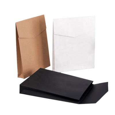 China Factory Wholesale Recyclable Wraps Paper Bags Kraft Paper Documents Clothing Packaging Bags Express T-shirts Gift Bags for sale