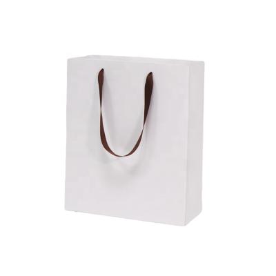 China Recyclable High Quality Custom Paper Art Paper Shopping Bag With Handles for sale