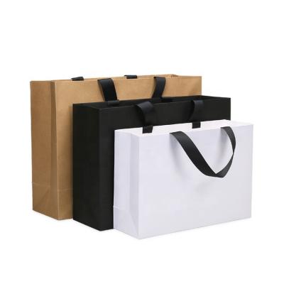 China Recyclable Paper Bag Gift Custom Printed Shopping Paper Bag With Your Own Logo for sale