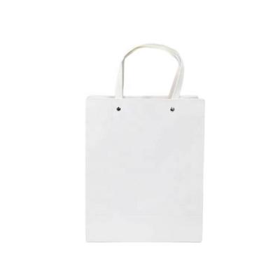 China 2021Quality Handmade Paper Shopping Bag Gift Paper Bag With Rivet Buckle Custom Logo for sale