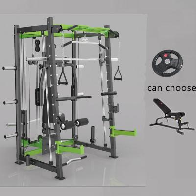 China Bodybuilding Fitness Multi Function Gym Strength Fitness Equipment Smiths Machine Squat Rack Machine for sale