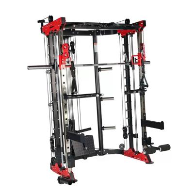 China Bodybuilding Fitness Strength Fitness Equipment Smiths Machine Squat Rack Machine for sale