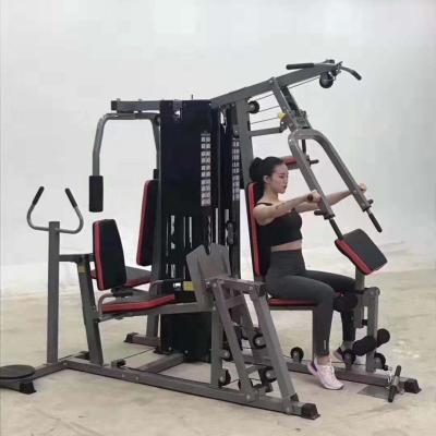 China 2021 New Multi Home Bodybuilding Fitness Gym Fitness Equipment 5 Station Gym Integrated Gym Trainer for sale