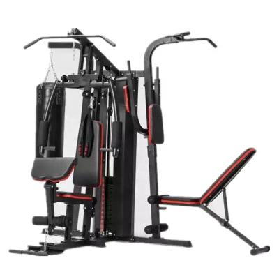 China Universal Multi Function Home Gym Fitness 3 Station Strength Integrated Gym Trainer With Benches for sale