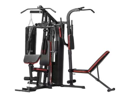 China 3 Station Universal Gym Multi Function Fitness Home Multi Strength Integrated Gym Trainer With Benches for sale