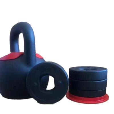 China Factory New Design Gym Equipment Cast Iron Universal Steel Weightlifting Fitness Adjustable Kettlebell for sale