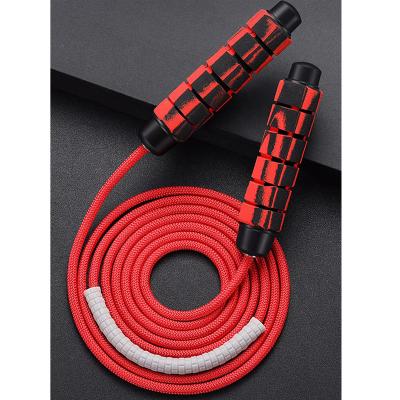 China Durable Cotton Weight Speed ​​Skipping Rope Durable Cardio Gym Workout for sale