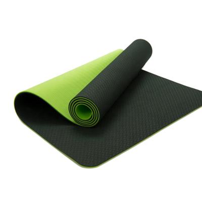 China 2021 Amazon Tape Competitive Price Private Label Yoga Mat 6mm/8mm Eco-Friendly Non-Slip Yoga Mat for sale