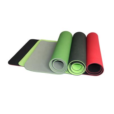 China OEM label factory price pilates band cheap custom mat reformer non-slip yoga mat 6mm/8mm yoga mat for sale