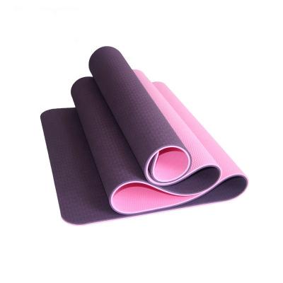 China Cheap Tape OEM Customer Label Pilates Reformer Yoga Mat 6mm/8mm Yoga Mat Amazon for sale