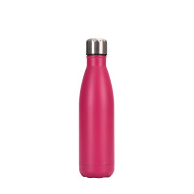 China Thermo Stored Coke Bottle 500ml Vacuum Flask Double Wall Stainless Steel Vacuum Flask Sports Water Bottle Vacuum Cup for sale