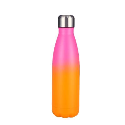 China Viable Made In China Double Wall Vacuum Insulated Stainless Steel Coke Bottle Color Changing Mugs for sale