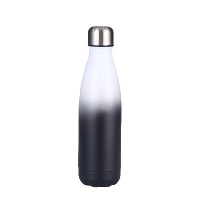 China Sustainable Double Walled Vacuum Insulated Color Changing Mugs Stainless Steel Coke Cola Water Bottle for sale