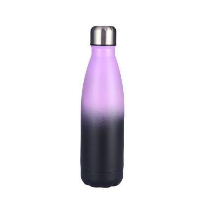 China Sustainable Popular Style Double Walled Vacuum Insulated Stainless Steel Coke Cola Water BottleColor Changing Mugs for sale