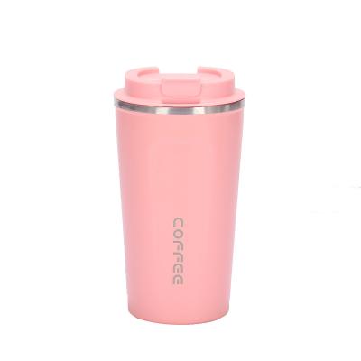 China 380ml Eco-Friendly Sustainable Stainless Steel Double Walled Travel Coffee Mug Vacuum Insulated Reusable Tumbler Coffee Cup for sale