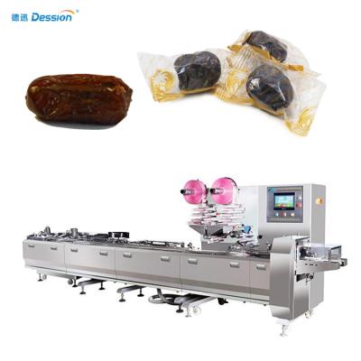 China Hot Sale Full Automatic Dates Packing Machine Horizontal Packing Machines Food Line for sale