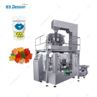 China Rotary Type Food Foshan City Factory Price Packaging Machine Rack Up Pouch Filling Packing Machine Manufacturers for sale