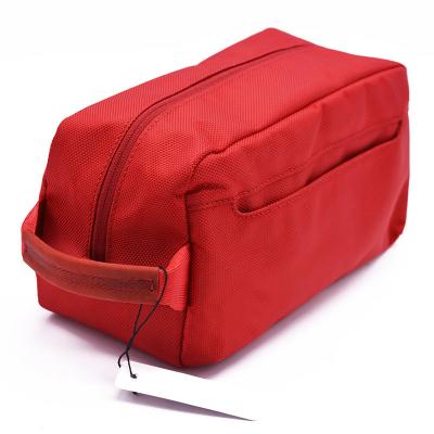 China Hot Selling Good Quality Vintage Elegant Custom Canvas Travel Makeup Bags Large Capacity Washing Cosmetic Bag for sale