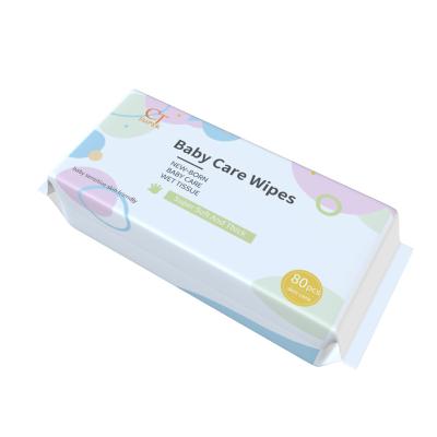 China Non-Allergy Free Samples OEM Baby Wipes Factory Wholesale Price Waterwipes Wet Baby Wipe Unscented Biodegradable Sensitive Newborn for sale