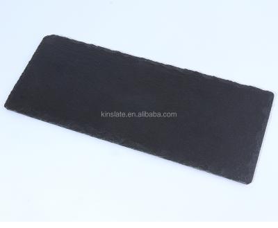 China 30 x 10cm Slate Rectangle Place Mat Disposable Wedding Anniversary Gift for sale