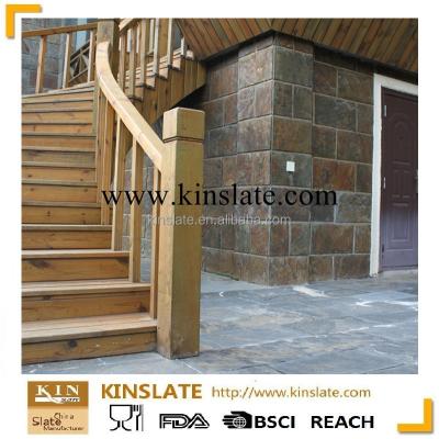 China S-0104 300x600mm Rusty Building Material Flooring Tile Home Depot Slate Flooring Tile for sale