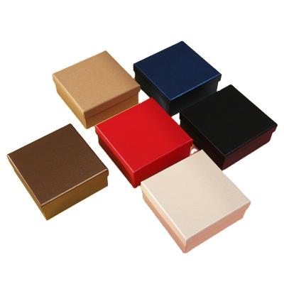 China Exquisite Recycled Materials Beautiful Gift Box For Wallets And Belts Jewelry Cover And Tray Wholesale Paper Box for sale