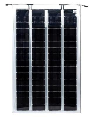 중국 태양광 Bipv 모듈 이중 계층 온화 225W 20% 빛 전달 판매용