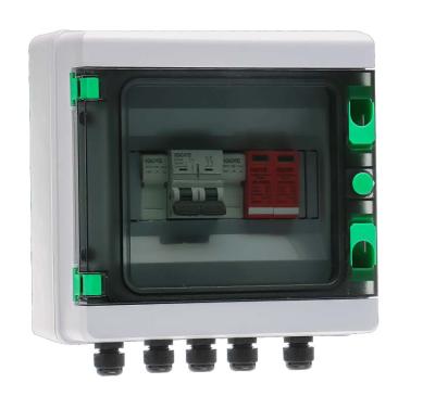 China GYPV/1-1 DC Combiner Box 1 in 1 Out IP65 anti stof Te koop