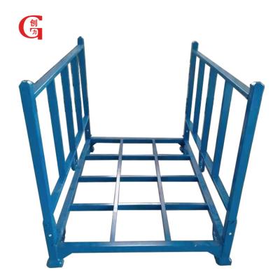 China Factory Customized Folding Stacking Shelf Fabric Stacking Rack Warehouse Storage Rack Customization for sale