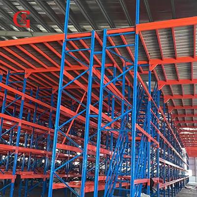 China China Mezzanine Warehouse Mezzanine Racking System Floor Panels Heavy Light Weight Customization for sale