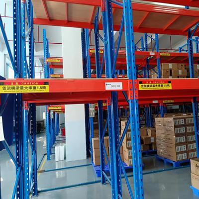 China Heavy Duty Factory Manufacturing Warehouse Storage Shelf Pallet Display Racks Customization for sale