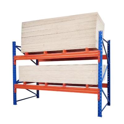 China Corrosion Protection Heavy Duty Industrial 1000kg / 2000kg Pallet Rack Metal Storage Rack for sale