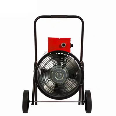 China Hotel Adjustable Thermostat Portable Industrial Electric Fan Heater for sale